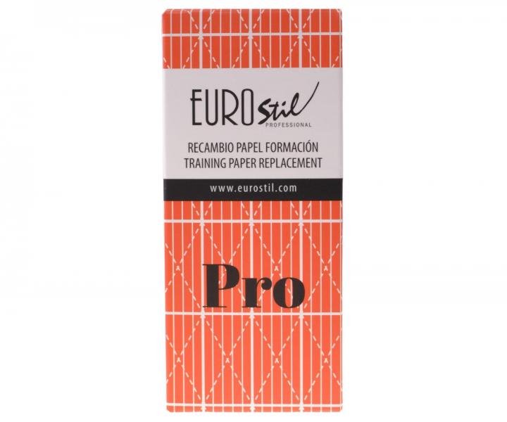 Zapasowa rolka papieru do wiczenia technik strzyenia Eurostil Professional Pro - 2 szt.