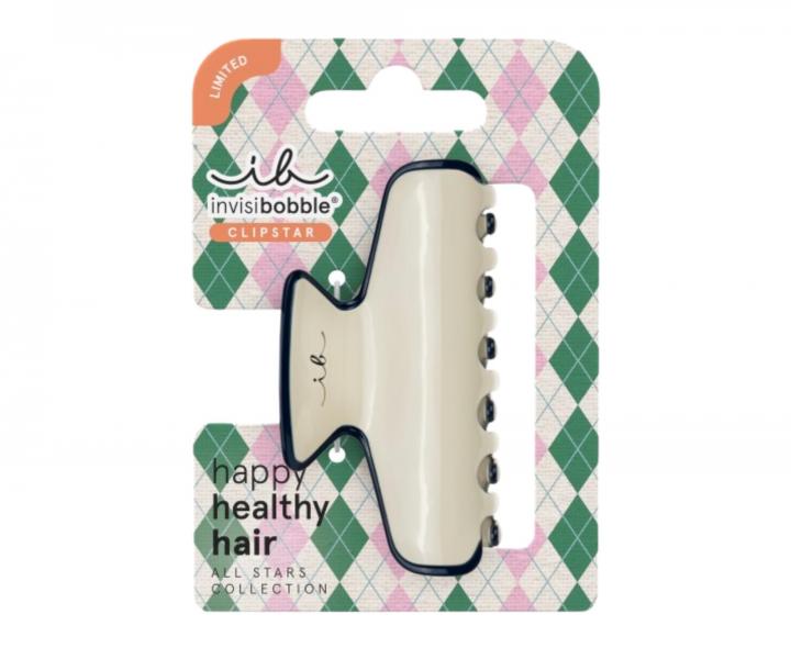 Klamra do w�os�w Invisibobble Clipstar M All Stars Slam Glam - be�owo-granatowa