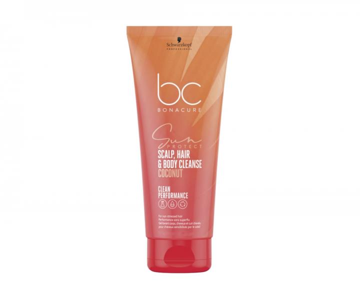 Zestaw podrny do wosw naraonych na soce Schwarzkopf Professional BC Bonacure Sun Protect + kosmetyczka gratis