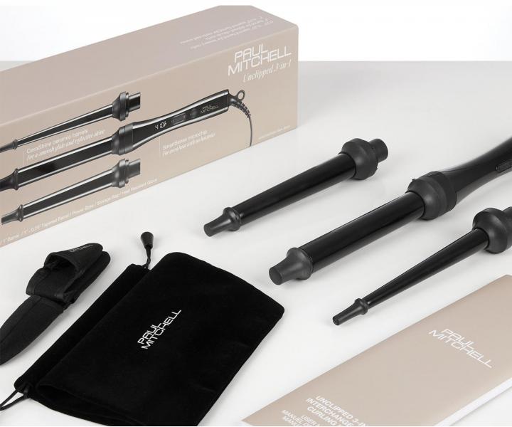 Profesjonalna ceramiczna lok�wka do w�os�w Paul Mitchell Unclipped 3-in-1 - czarna