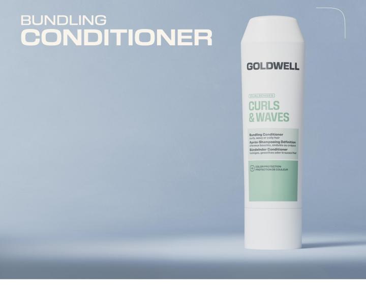 Od�ywka nawil�aj�ca do w�os�w falowanych i kr�conych Goldwell Dualsenses Curls & Waves Bundling Conditioner - 200 ml