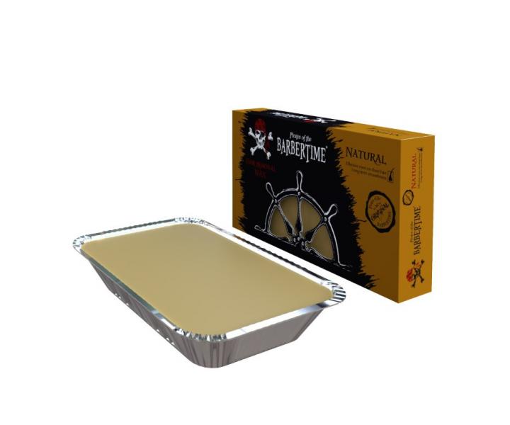 Wosk do depilacji Pirates of the Barbertime Hard Removal Wax Natural - ��ty - 500 g