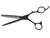 Degawki fryzjerskie Olivia Garden SilkCut Pro Matt Black - 6,35" - czarne matowe