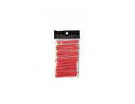 Plastikowe waki do trwaej ondulacji Duko 1146 - rednica 12/10 mm - 12 szt. - czerwone