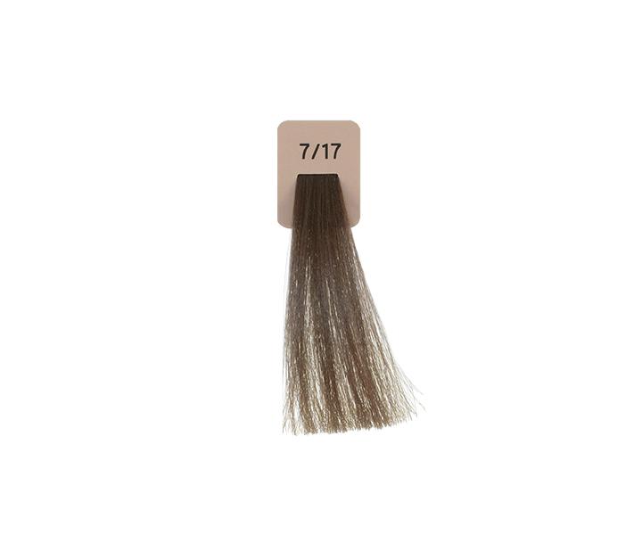 Farba do wosw Inebrya Color 100 ml - Cashmere 7/17 blond zimny popielaty