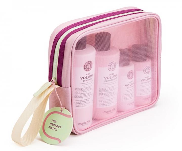 Zestaw upominkowy nadaj�cy obj�to�� cienkim w�osom Maria Nila Pure Volume + kosmetyczka gratis