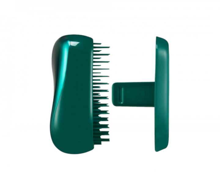 Szczotka do rozczesywania w�os�w Tangle Teezer Compact Styler Green Jungle - zielona metaliczna