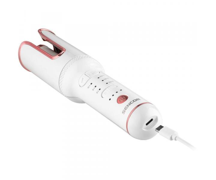 Automatyczna bezprzewodowa lokwka rotacyjna Sencor SHS 0930RS - biaa