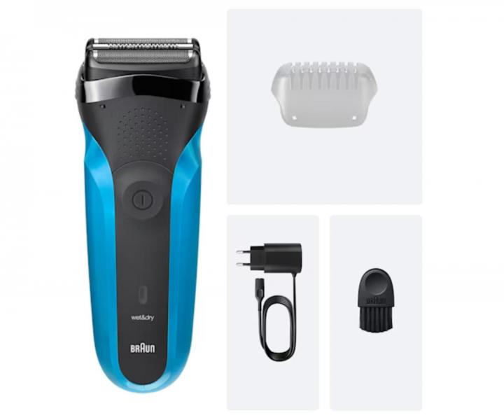 Golarka foliowa Braun Series 3 310s - czarno-turkusowa