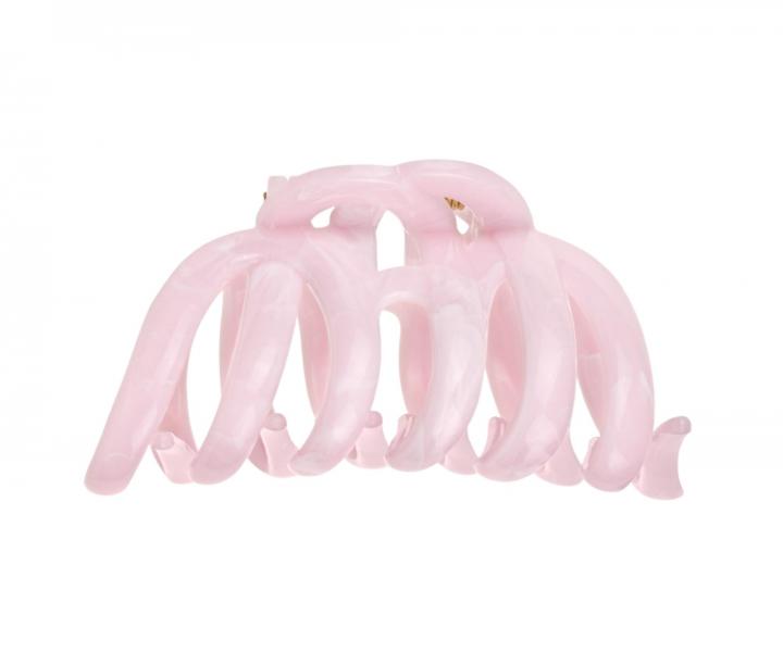 Klamra do g�stych i d�ugich w�os�w Invisibobble Clipstar L Rose Glimmer - jasnor�owa