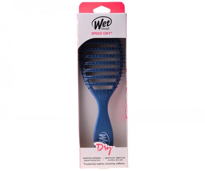 Szczotka do rozczesywania i suszenia wosw Wet Brush Speed Dry Elemental Blue - niebieska