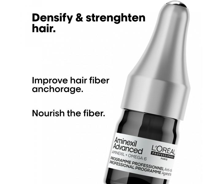 Kuracja przeciw wypadaniu wosw Loral Professionnel Aminexil Advanced Anti-Hair Loss - 42 x 6 ml