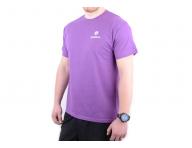 T-shirt z kr�tkim r�kawem - m�ski - fioletowy XXL