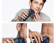 Golarka foliowa Braun Series 5 52-B1650s - czarno-niebieska