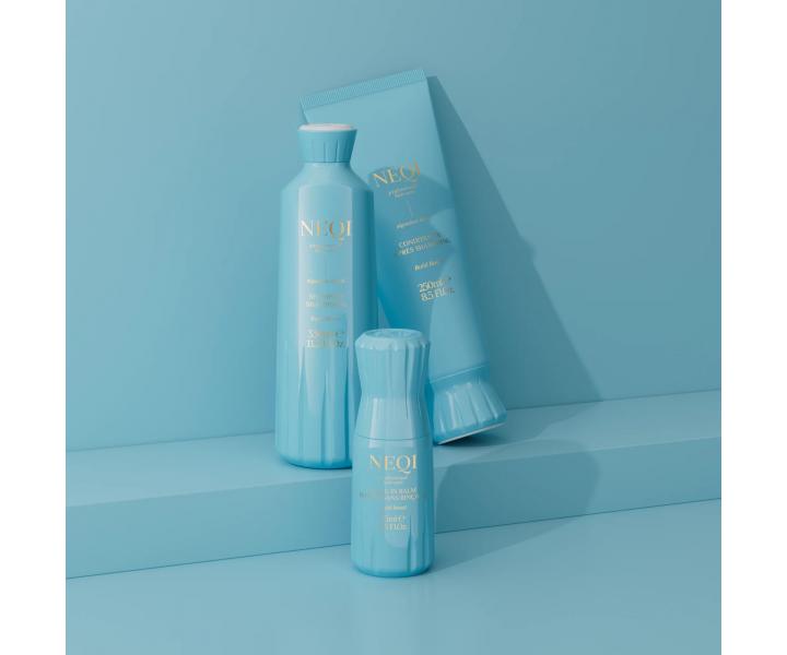 Balsam regeneruj�cy dla wzmocnienia w�os�w zniszczonych i farbowanych bez sp�ukiwania Neqi Build Boost Leave-In Balm - 75 ml