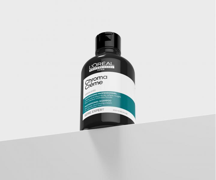 Szampon neutralizuj�cy czerwone tony Lor�al Professionnel Serie Expert Chroma Cr�me - 300 ml