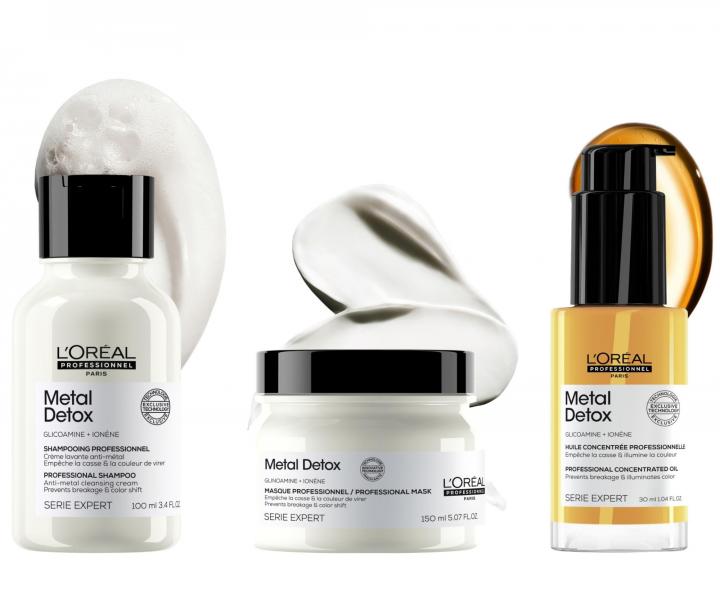 Seria do w�os�w farbowanych i zniszczonych L�Or�al Professionnel Serie Expert Metal Detox