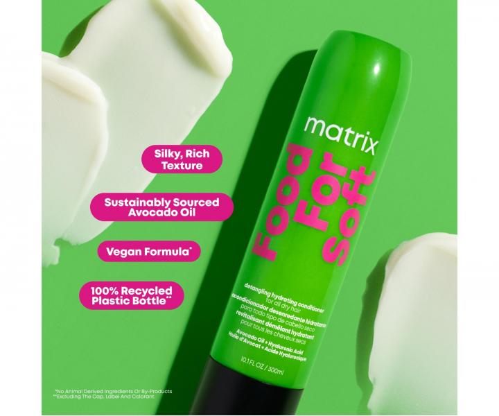 Od�ywka nawil�aj�ca do w�os�w suchych Matrix Food For Soft Hydrating Conditioner - 300 ml
