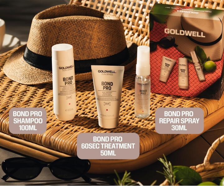 Seria wzmacniaj�ca do w�os�w os�abionych i �amliwych Goldwell DS Bond Pro