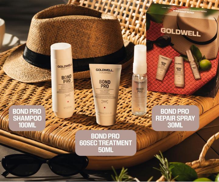 Zestaw upominkowy do w�os�w os�abionych i �amliwych Goldwell Dualsenses Bond Pro Travel Set