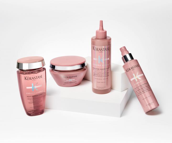 Maska neutralizujca odcienie czerwieni i miedzi Krastase Chroma Absolu - 150 ml