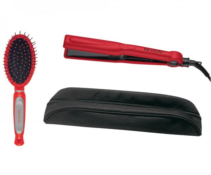 Prostownica do wosw Revlon Ultra Straight & Smooth Styler RVST2176GPE - czerwona