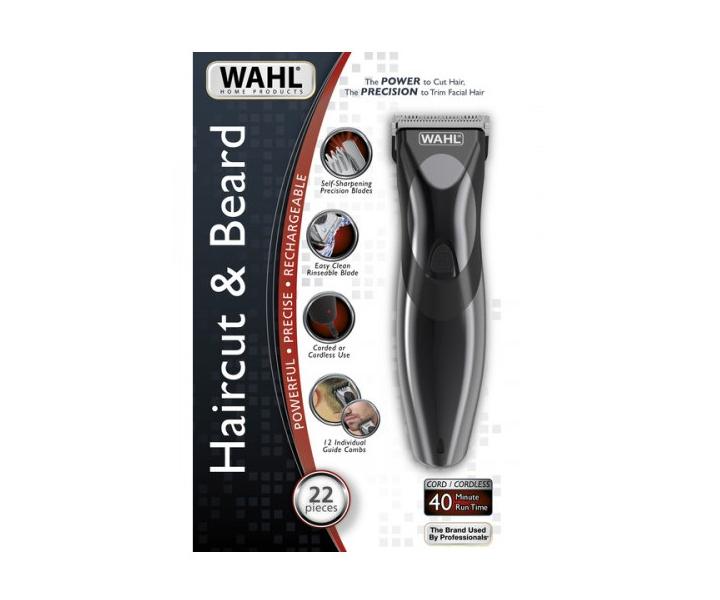 Maszynka do wosw i zarostu z akcesoriami Wahl 9639-816