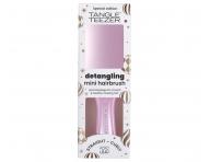 Szczotka podr�na do rozczesywania Tangle Teezer Ultimate Detangler Mini Chrome Pink Satin - jasnor�owa metaliczna