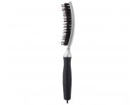 Szczotka do w�os�w Olivia Garden Fingerbrush Combo Medium Trinity Edition - srebrna