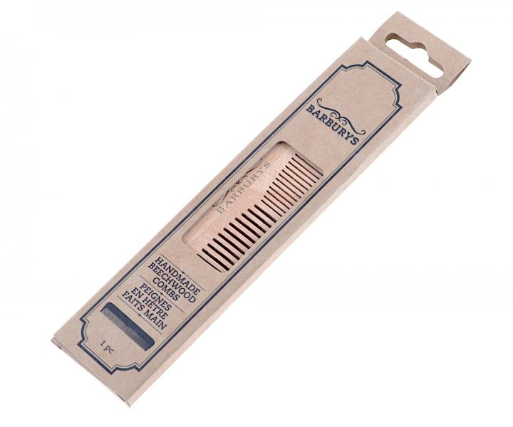 Grzebie z drewna bukowego Sibel Barburys Steamed Beech Wood 03 - 17 x 3,8 cm