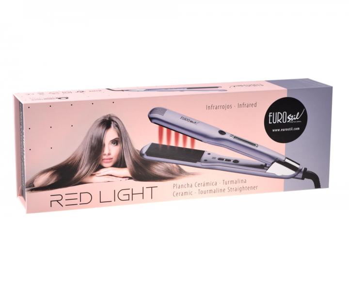 Profesjonalna prostownica do w�os�w z podczerwieni� Eurostil Professional Red Light - fioletowa