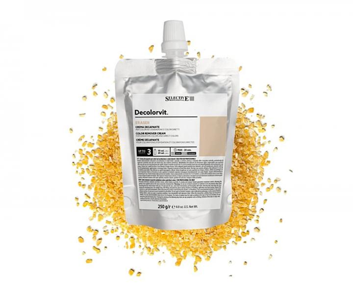 Kremowy dekoloryzator - cigacz koloru Selective Professional Decolorvit Eraser - 250 g