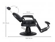 Fotel fryzjerski barber Weelko Shor