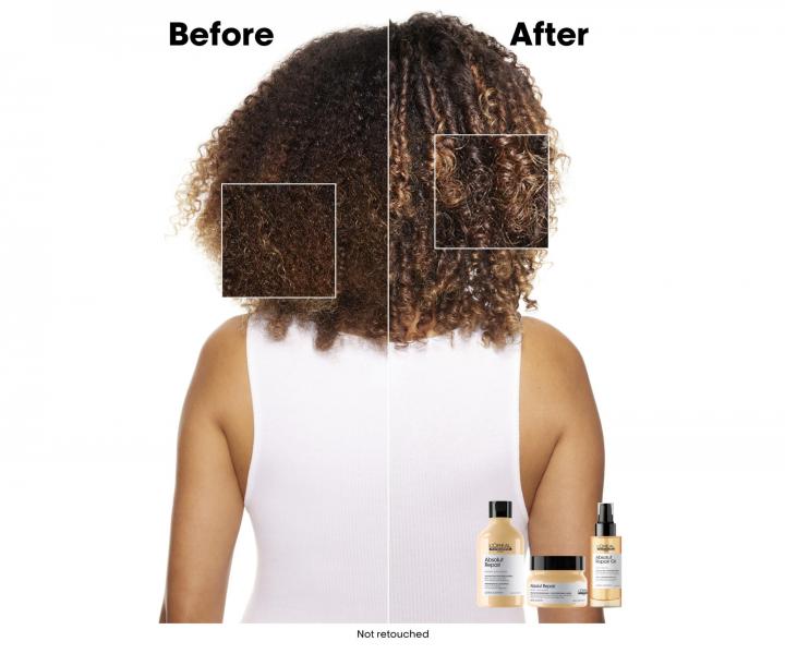 Szampon do wosw suchych i zniszczonych Loral Professionnel Serie Expert Absolut Repair - 500 ml, zapas