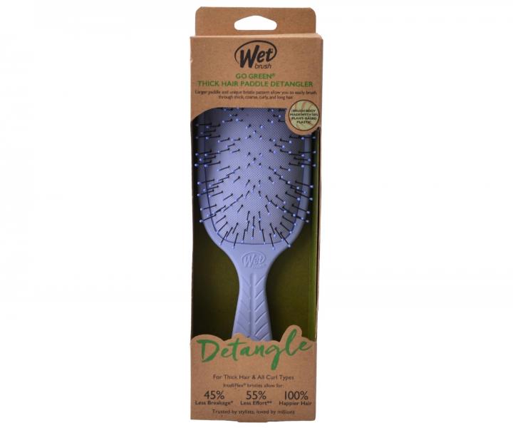 Szczotka do rozczesywania gstych wosw Wet Brush Go Green Thick Hair Paddle Detangler