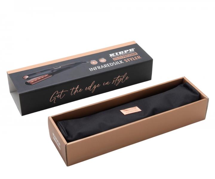 Prostownica do w�os�w z podczerwieni� Kiepe Professional Home Precision Infraredsilk Styler - czarna