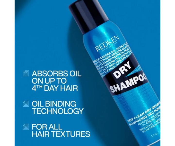 Suchy szampon g��boko oczyszczaj�cy Redken Deep Clean Dry Shampoo - 155 ml