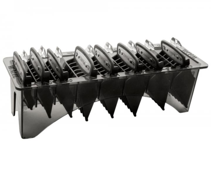 Zestaw nasadek z metalowym zaczepem do maszynki Wahl 3171-500 - 8 szt.