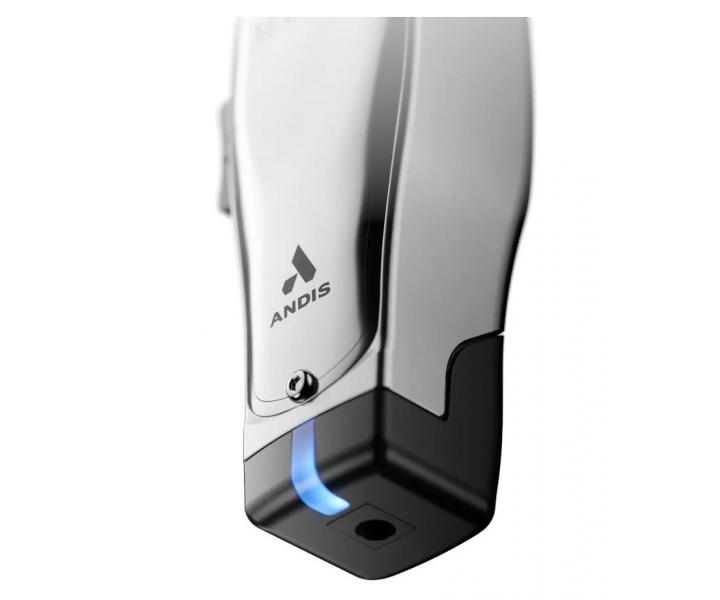 Profesjonalna maszynka do wosw Andis Master Cordless Clipper 12665 - srebrna