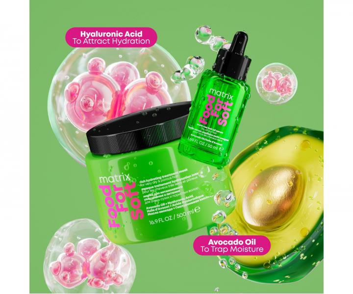 Maska nawil�aj�ca do w�os�w suchych Matrix Food For Soft Rich Hydrating Treatment Mask - 75 ml