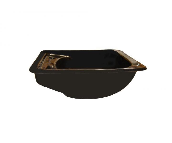 Umywalka ceramiczna do salonw barberskich Detail DHS033 - czarna