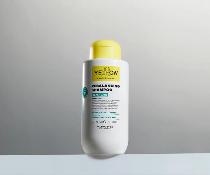 Szampon oczyszczaj�cy do przet�uszczajacej si� sk�ry g�owy Yellow Professional Scalp Care Rebalancing Shampoo - 500 ml