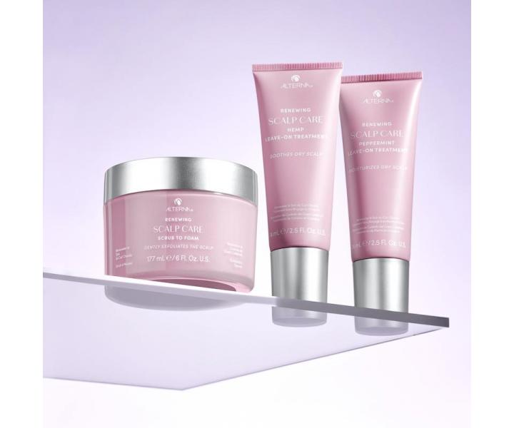 Kuracja koj�ca do suchej sk�ry g�owy bez sp�ukiwania Alterna Renewing Scalp Care Hemp - 74 ml