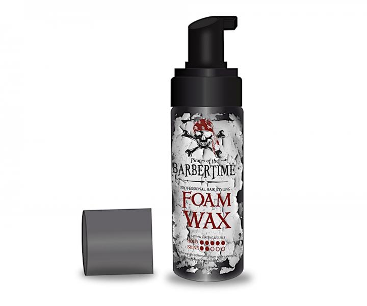 Wosk w piance nadajcy wosom objto i definicj Barbertime Foam Wax - 150 ml