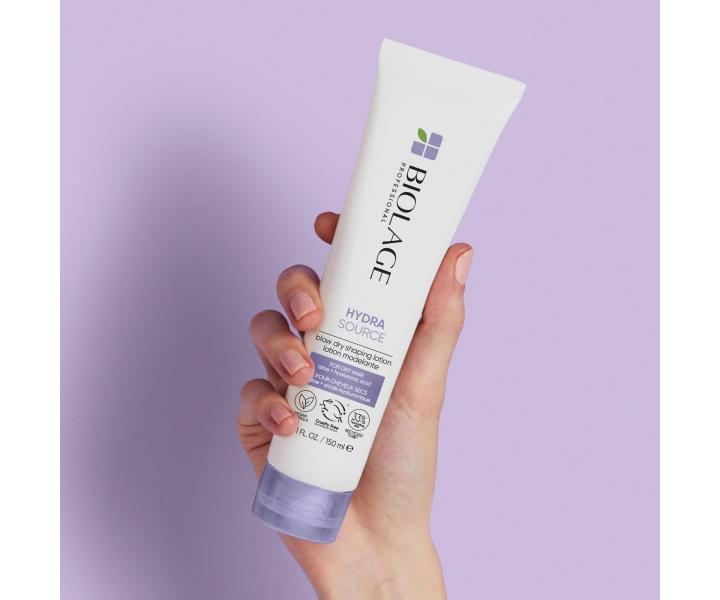 Termoochronny krem nawilajcy przyspieszajcy suszenie wosw Biolage HydraSource - 150 ml