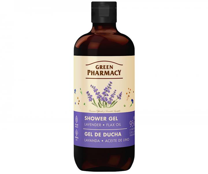 Zestaw upominkowy do pielgnacji ciaa z lawend i olejem lnianym Green Pharmacy