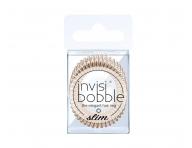 Gumka do w�os�w spiralka cienka Invisibobble Slim Bronze Me Pretty - br�zowa - 3 szt