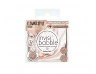 Ozdobna gumka do w�os�w spiralka z kokard� Invsibobble Scrunchie Slim Ballerina Bow - r�owa