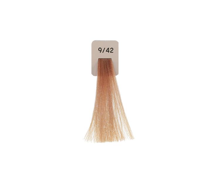 Farba do wosw Inebrya Color 100 ml - Cognac 9/42 bardzo jasny blond miedziany opalizujcy