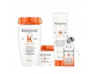Zestaw nawilajcy do wosw suchych Krastase Nutritive + odywka 75 ml gratis